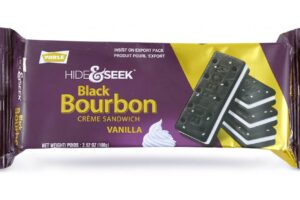 Hide & Seek Black Bourbon Vanilla 100g