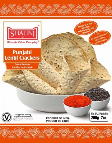 Punjabi Lentil Crackers 200g