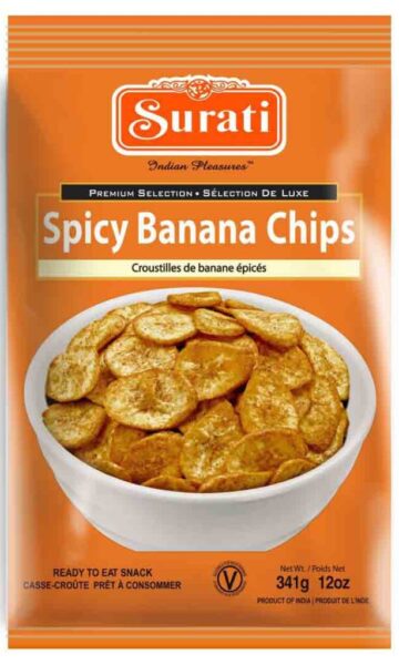 Spicy Banana Chips 341g